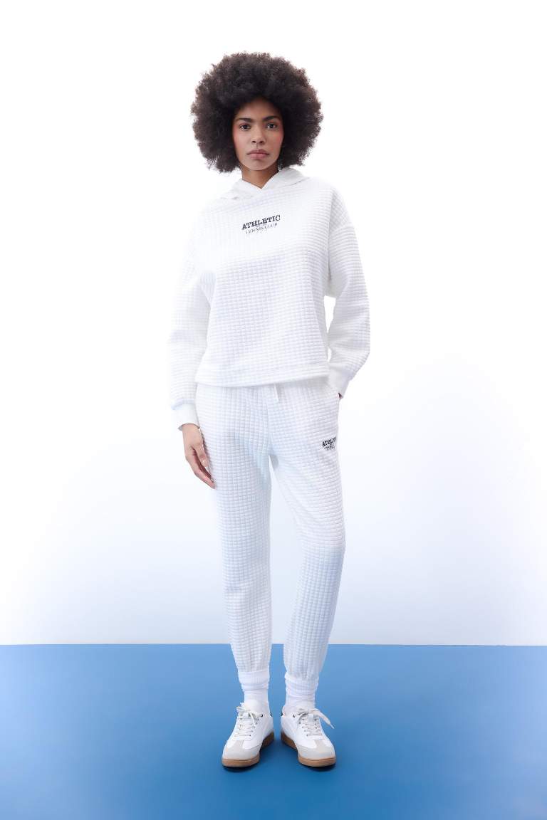 DeFactoFit Standard Fit Jogger Quilted Sweatpants