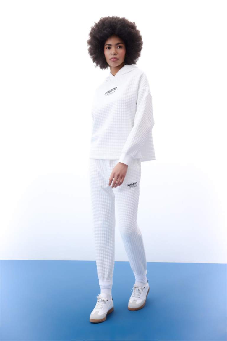 DeFactoFit Standard Fit Jogger Quilted Sweatpants
