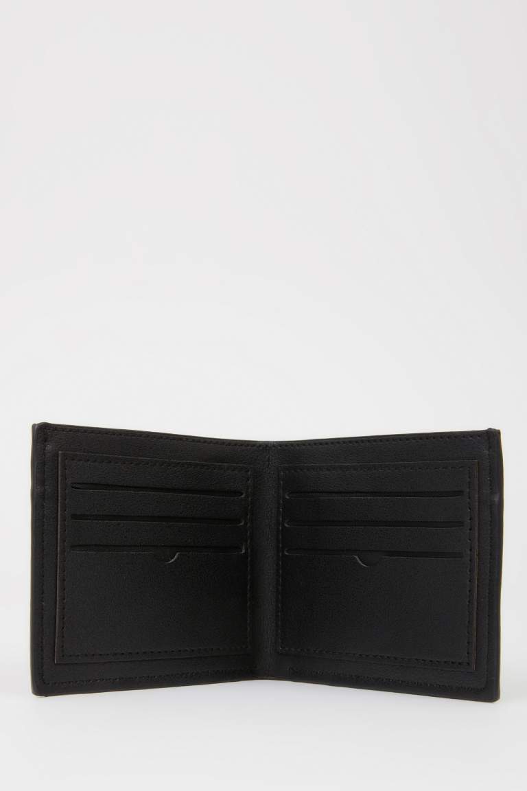 Man Faux Leather Wallets