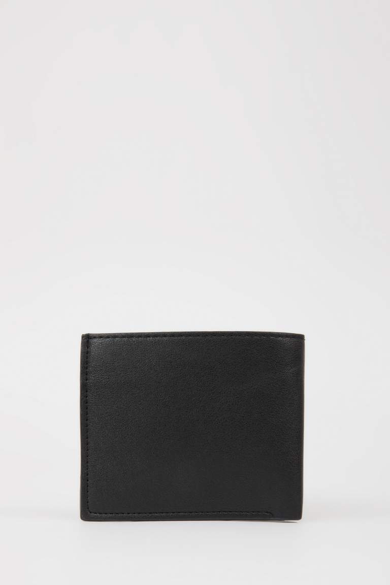 Man Faux Leather Wallets