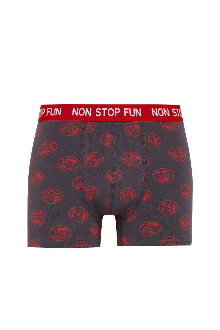 Regular Fit 3'lü Boxer
