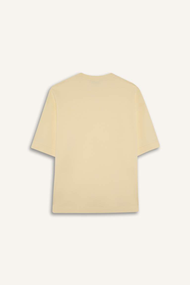 Loose Fit Crew Neck T-Shirt