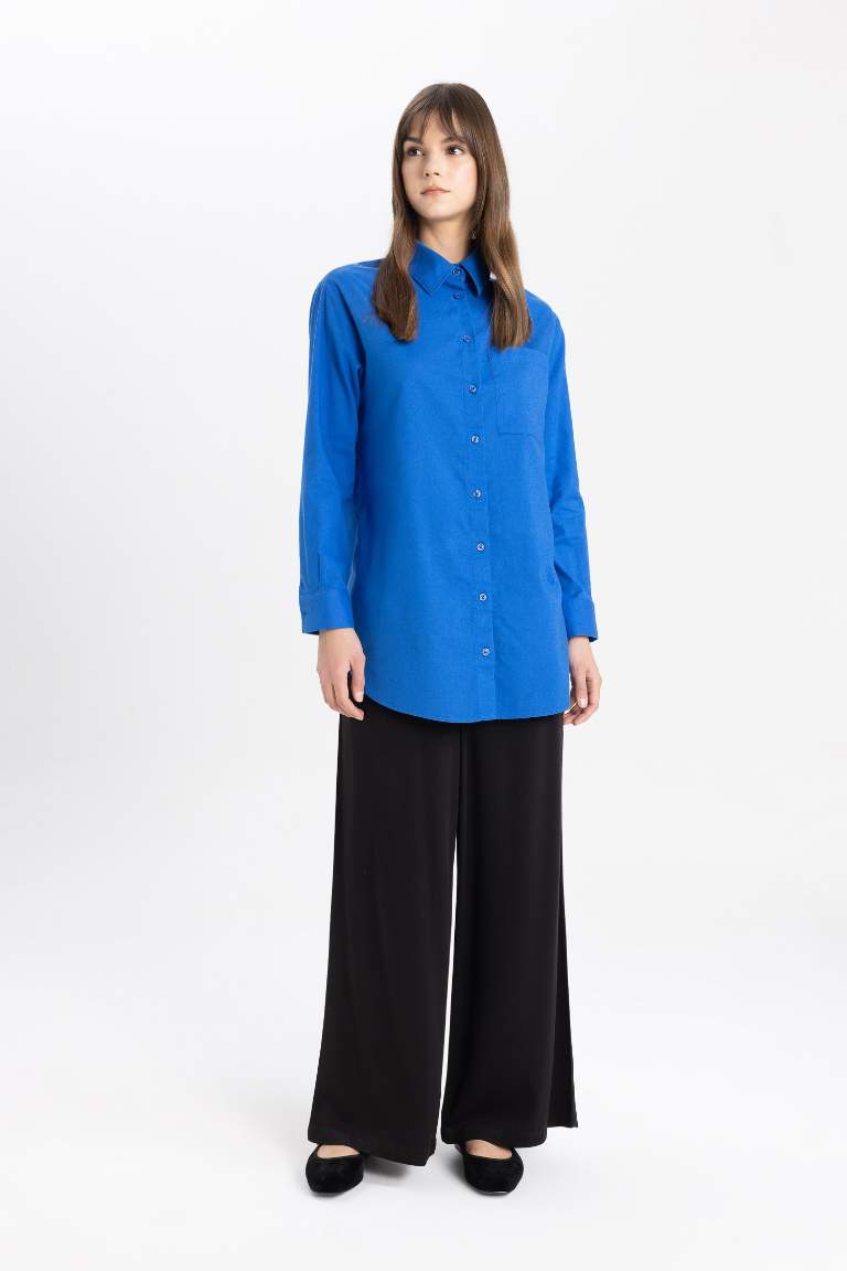 Relax Fit Long Sleeve Tunic