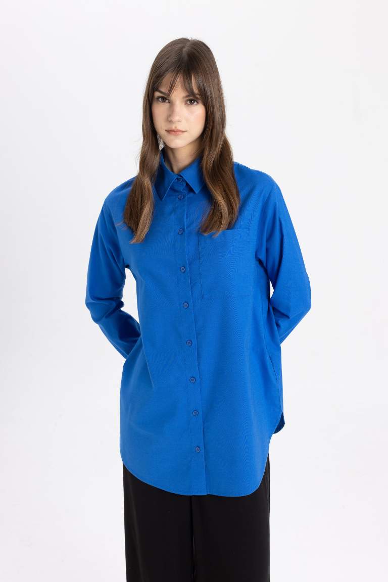 Relax Fit Long Sleeve Tunic