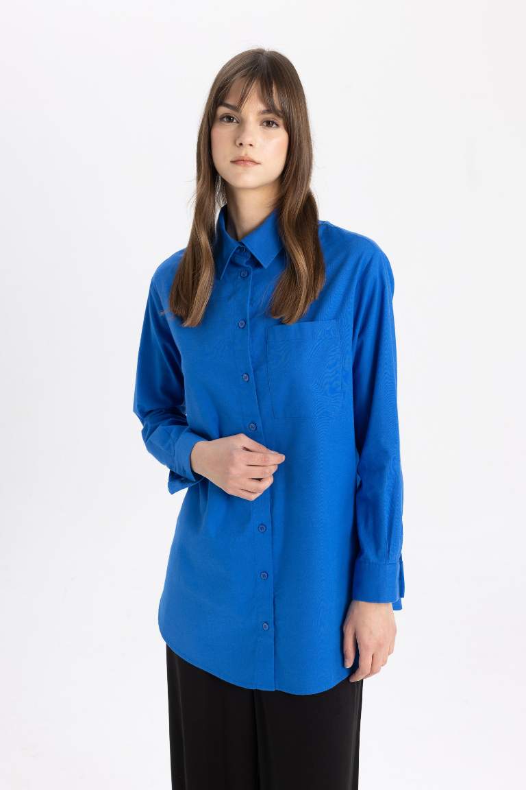 Relax Fit Long Sleeve Tunic
