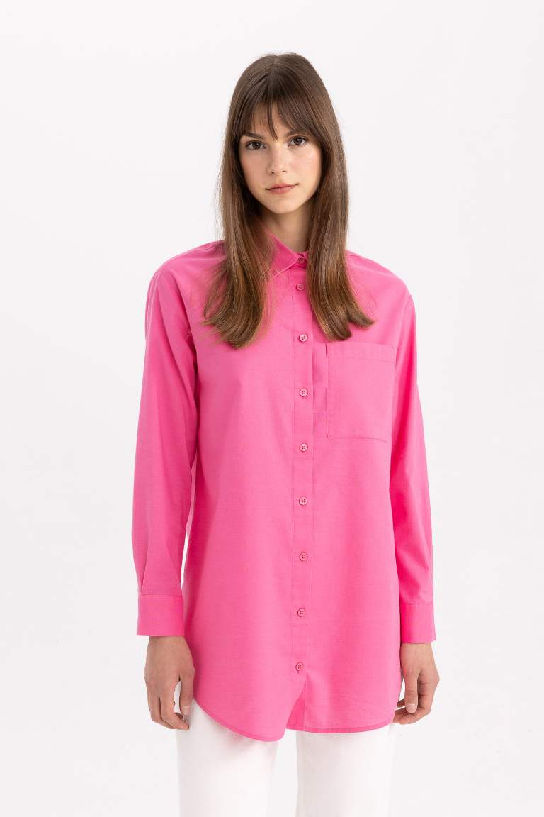 Relax Fit Long Sleeve Tunic