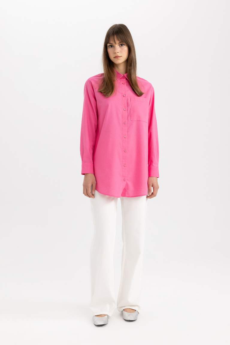 Relax Fit Long Sleeve Tunic