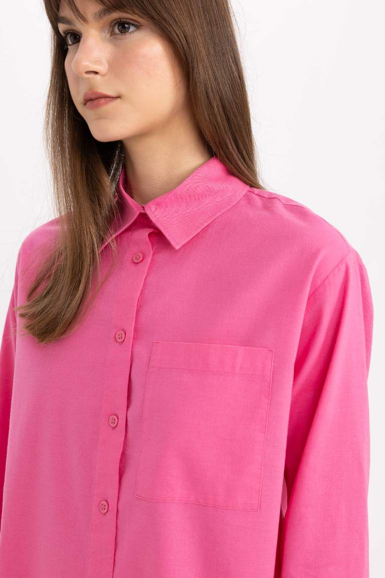 Relax Fit Long Sleeve Tunic