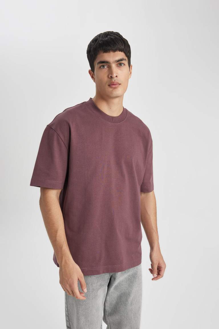 Oversize Fit Crew Neck T-Shirt