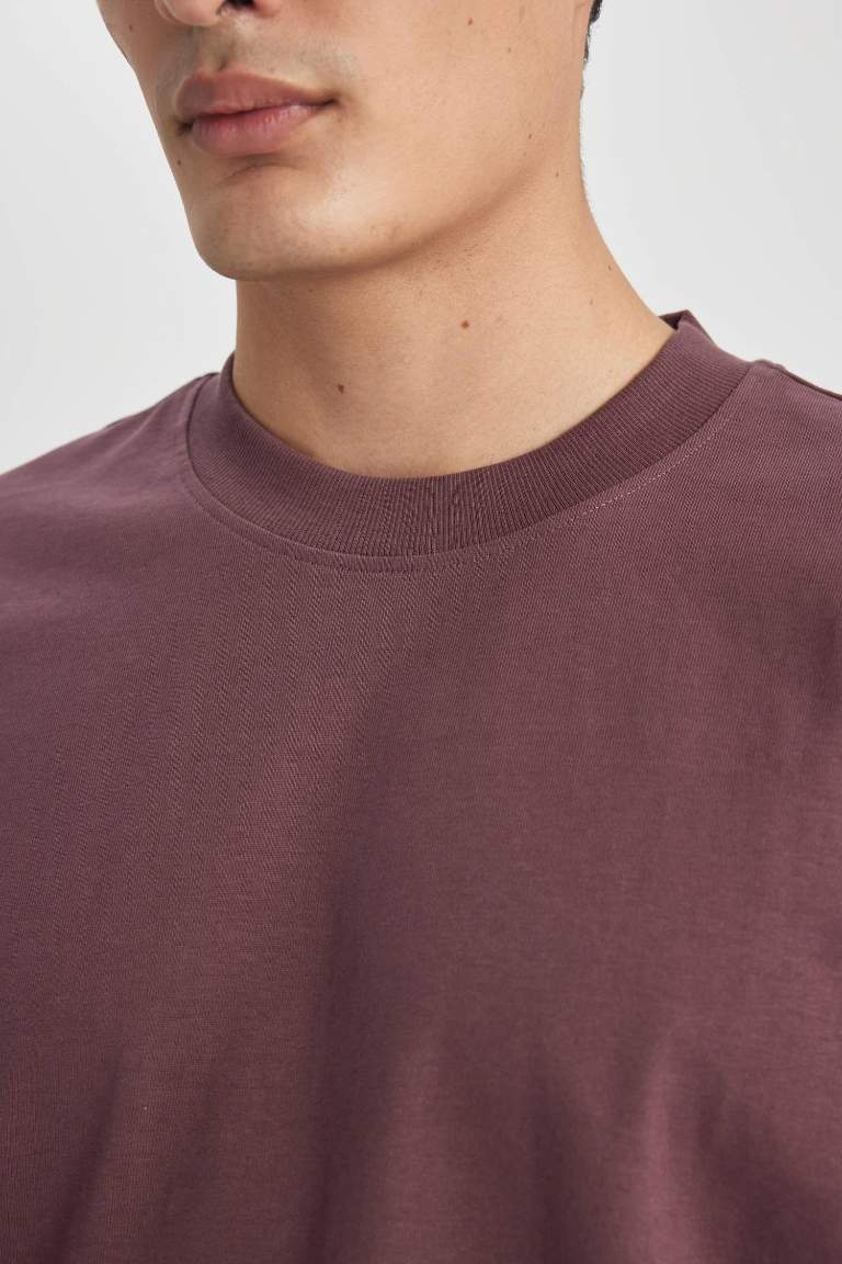 Oversize Fit Crew Neck T-Shirt