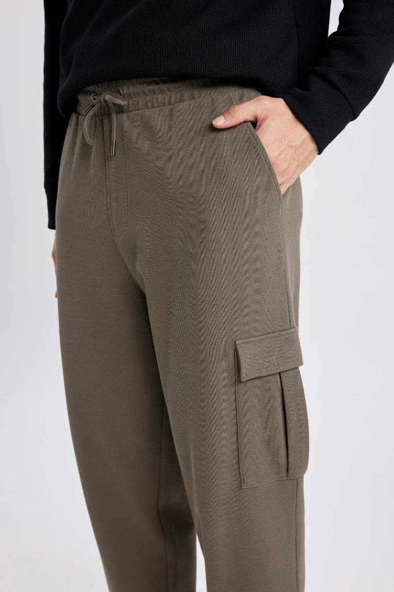 Oversize Fit Cargo Sweatpants