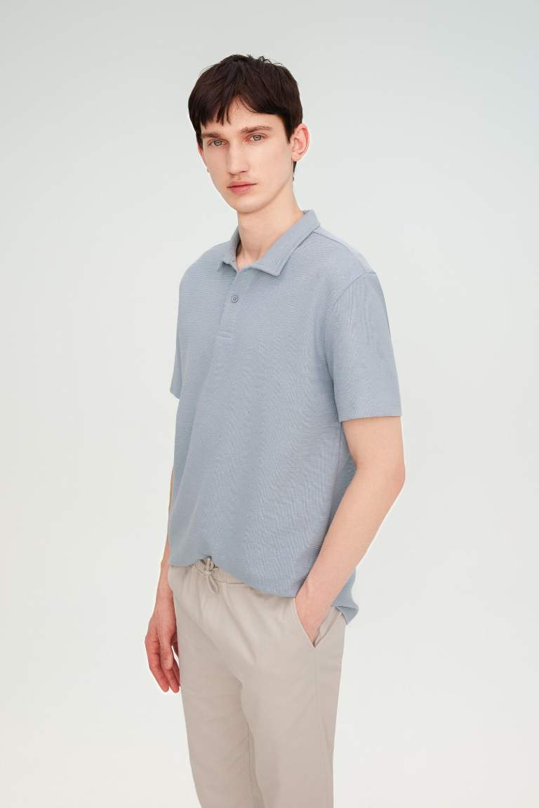 New Regular Fit Short Sleeve Polo T-Shirt