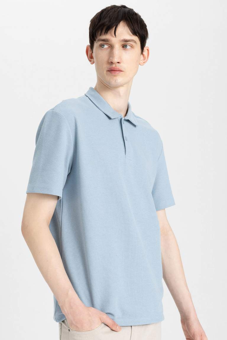 New Regular Fit Short Sleeve Polo T-Shirt