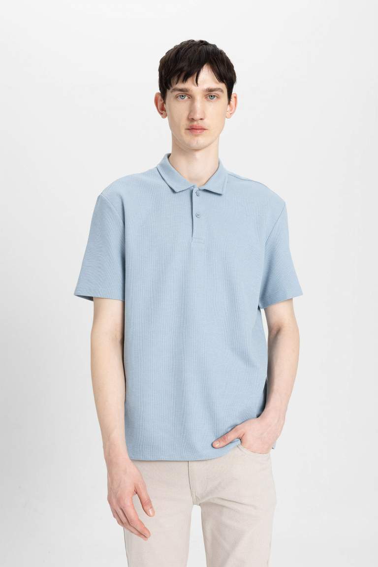 New Regular Fit Short Sleeve Polo T-Shirt