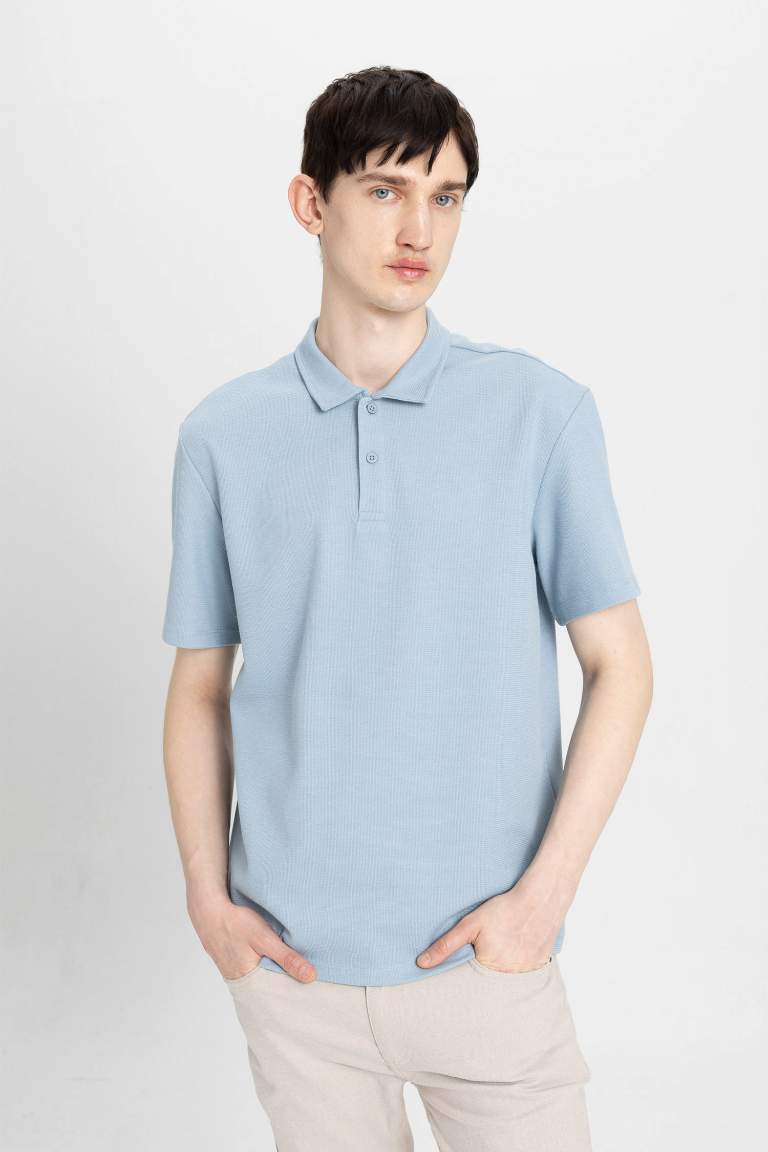 New Regular Fit Short Sleeve Polo T-Shirt