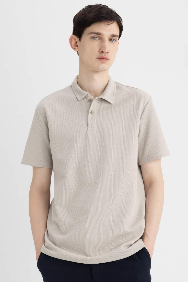 New Regular Fit Short Sleeve Polo T-Shirt