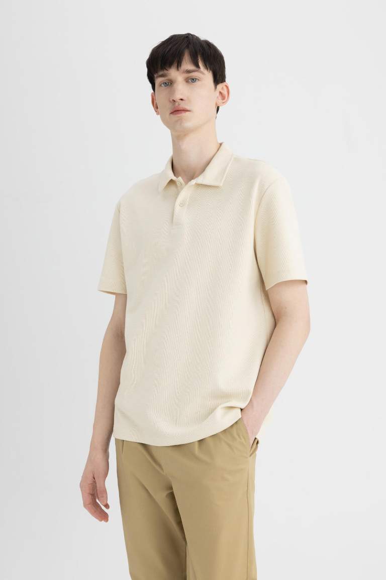 New Regular Fit Short Sleeve Polo T-Shirt