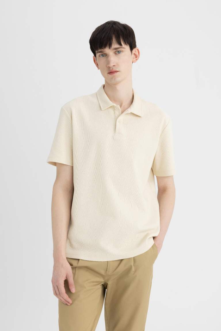 New Regular Fit Short Sleeve Polo T-Shirt