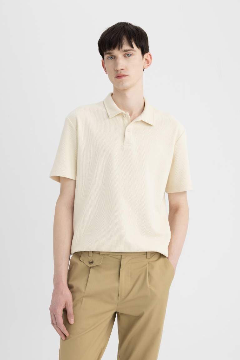 New Regular Fit Short Sleeve Polo T-Shirt