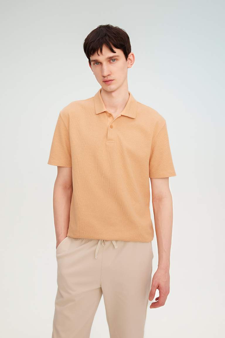 New Regular Fit Short Sleeve Polo T-Shirt