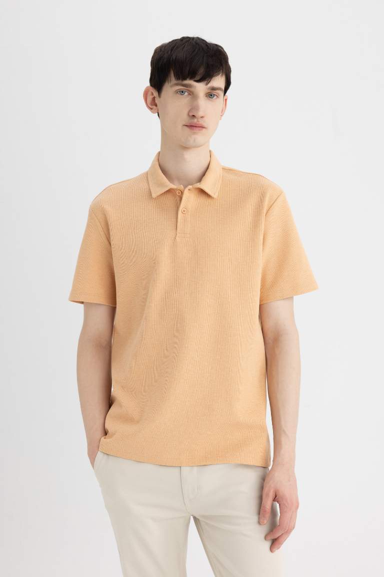 New Regular Fit Short Sleeve Polo T-Shirt