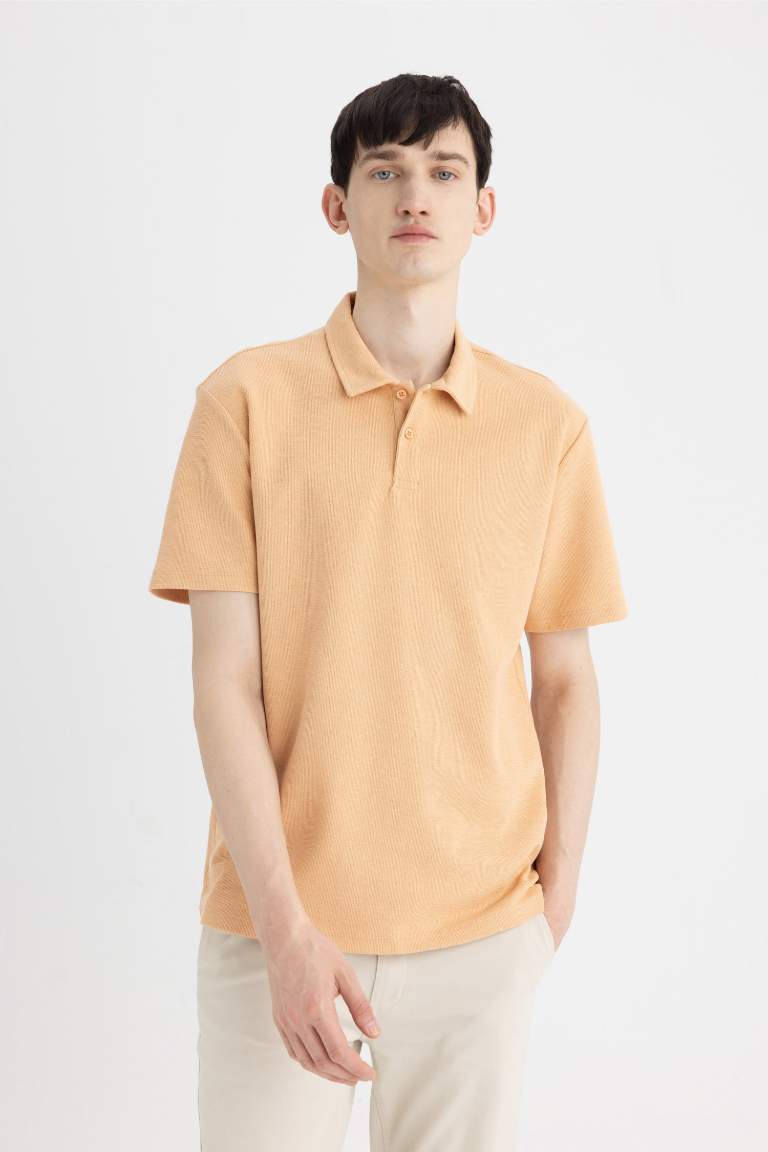 New Regular Fit Short Sleeve Polo T-Shirt