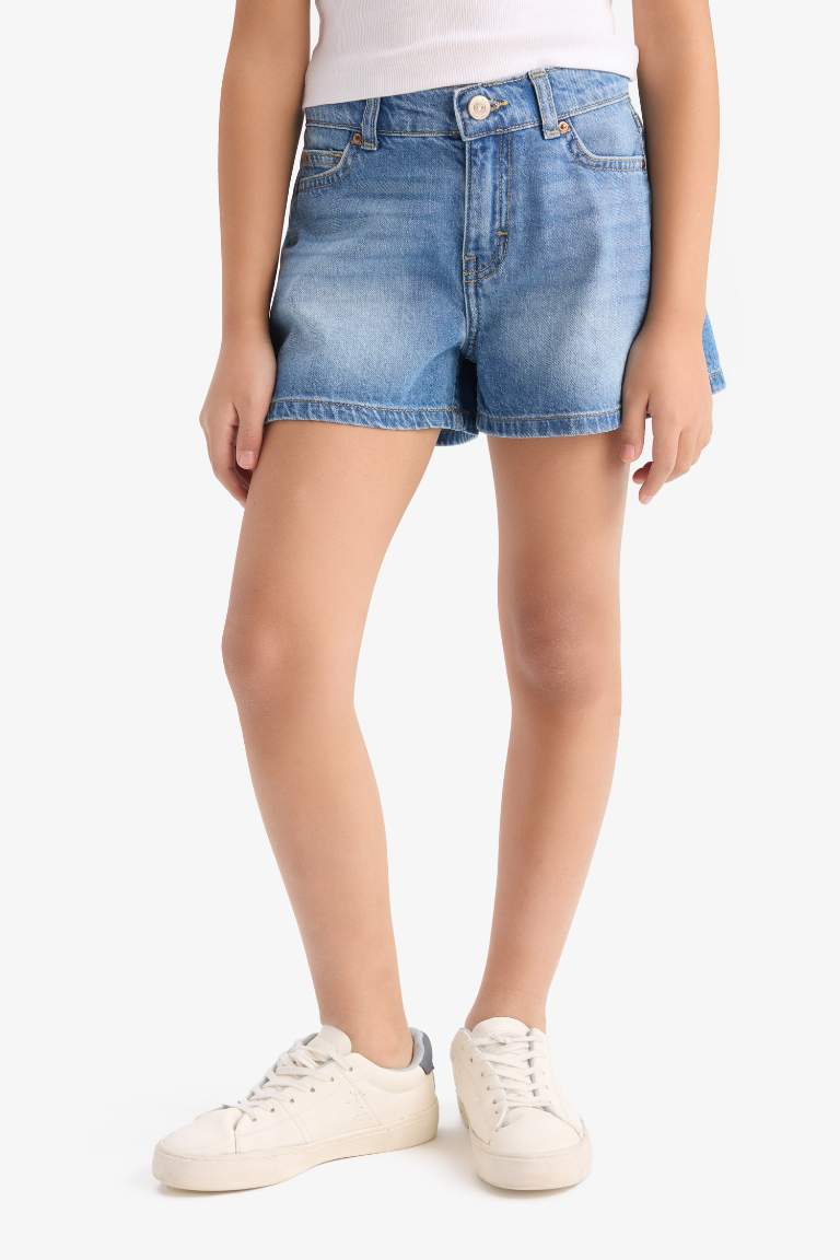 Girl Jean Shorts