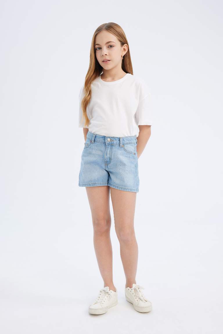 Girl Jean Shorts