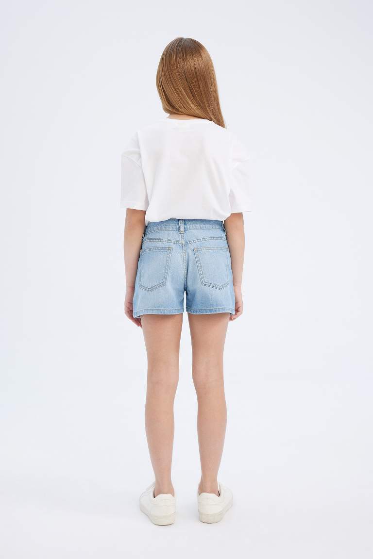 Girl Jean Shorts