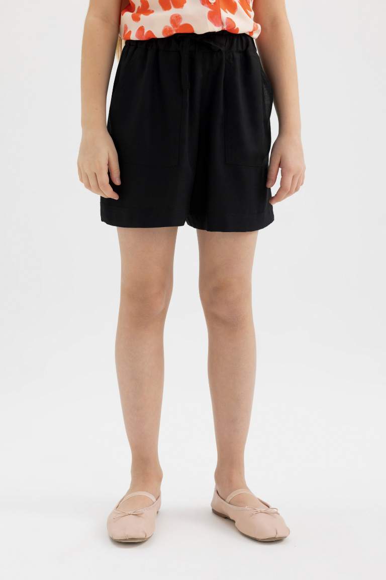 Girl Viscose Shorts