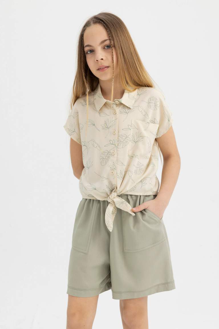 Girl Viscose Shorts