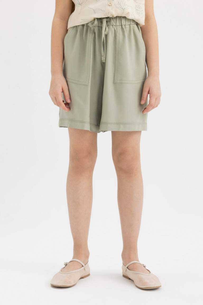 Girl Viscose Shorts