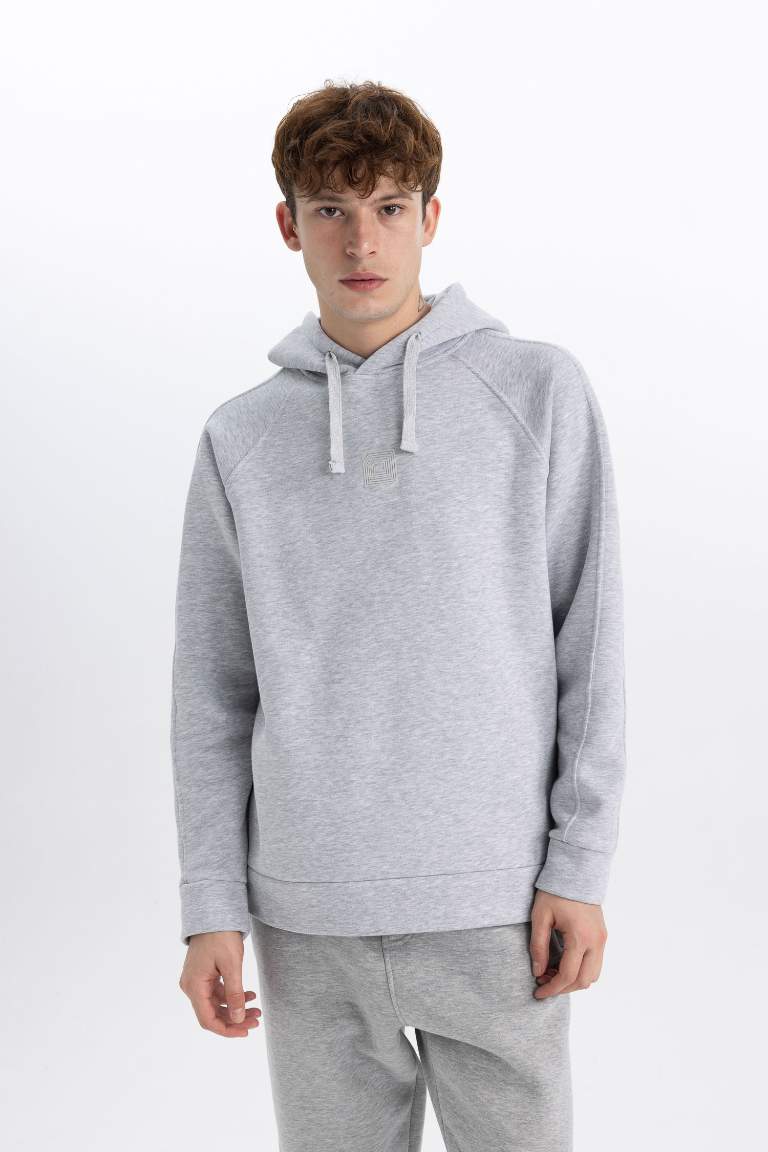 Oversize Geniş Kalıp Kapüşonlu Sweatshirt