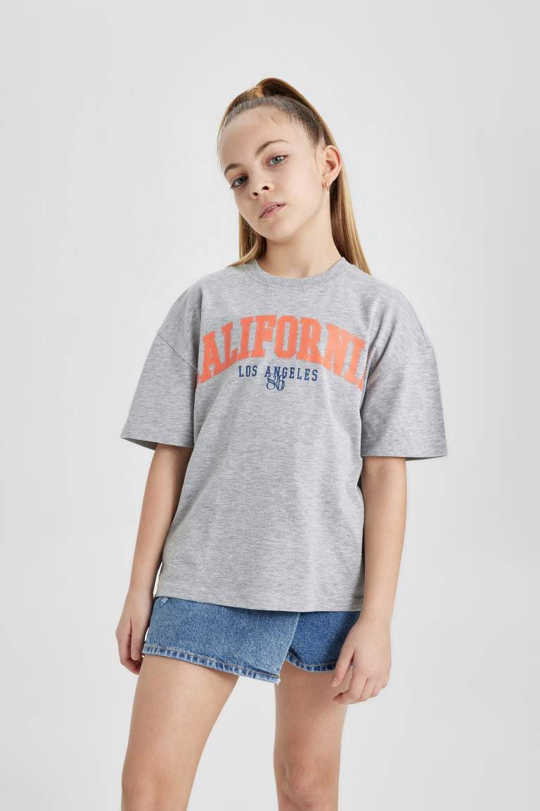 Girl Relax Fit Short Sleeve T-Shirt