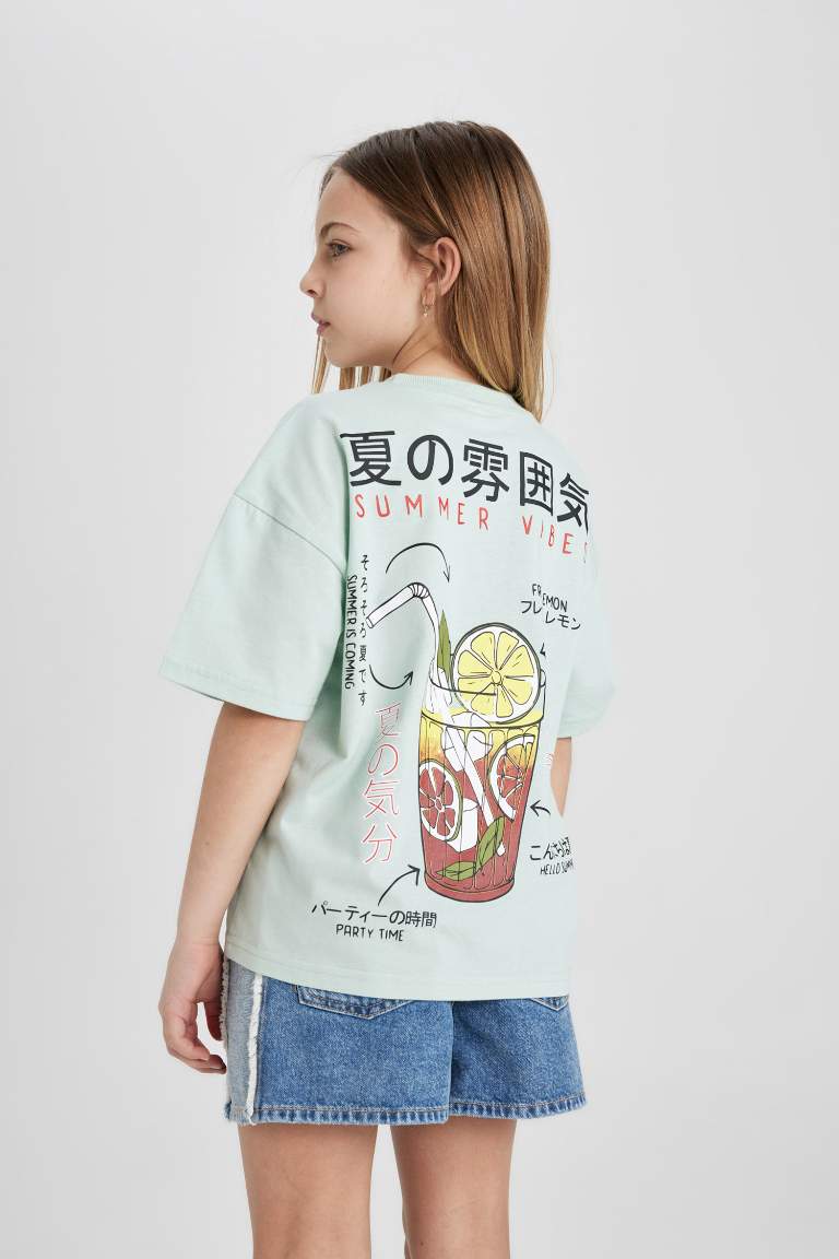 Girl Oversize Fit Short Sleeve T-Shirt