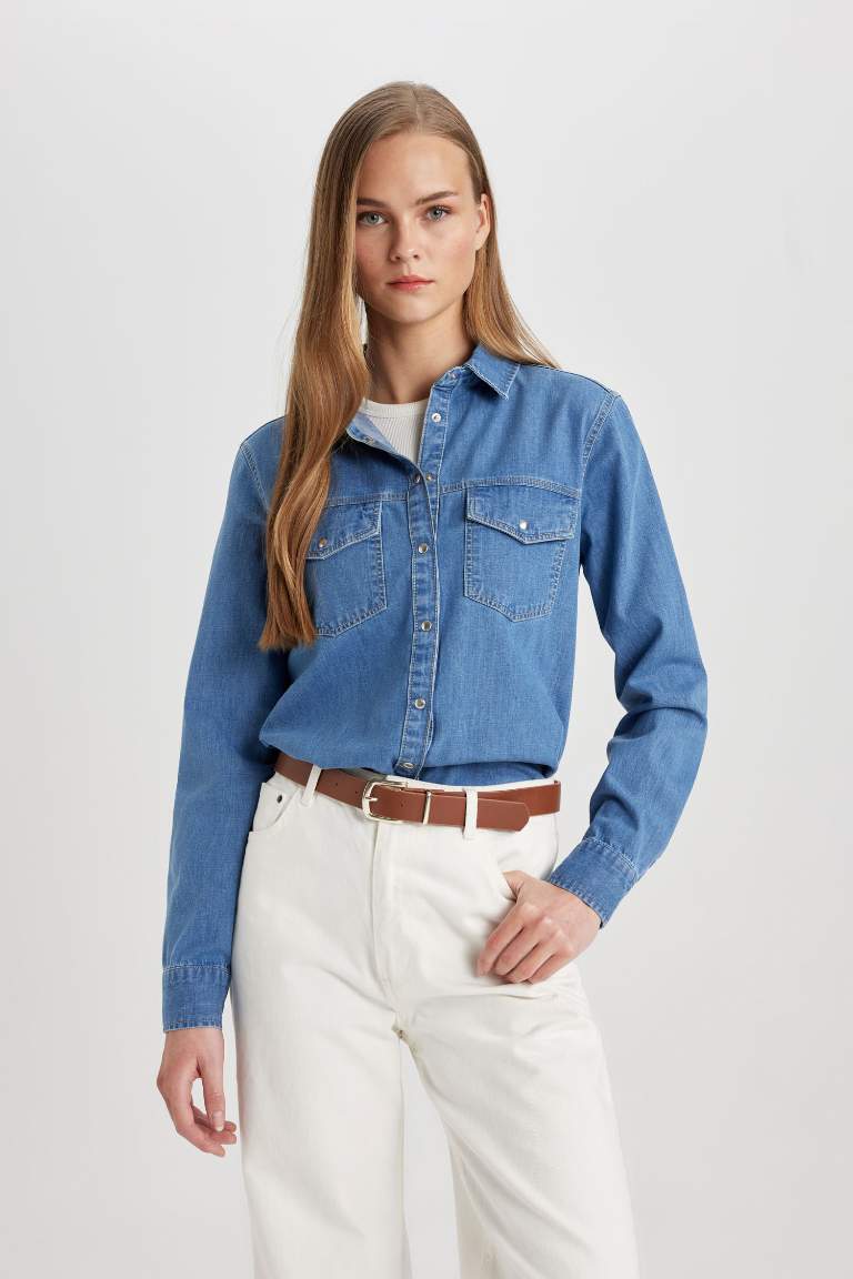 Regular Fit Jean Shirt