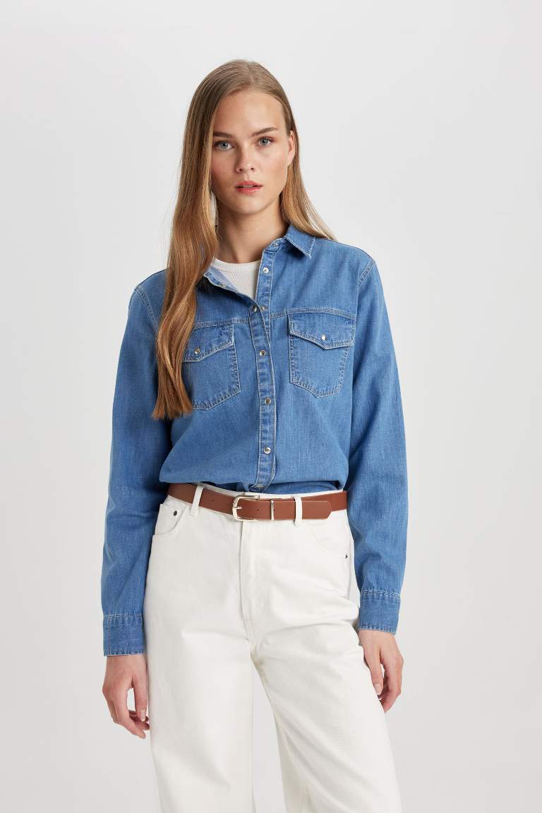 Regular Fit Jean Shirt