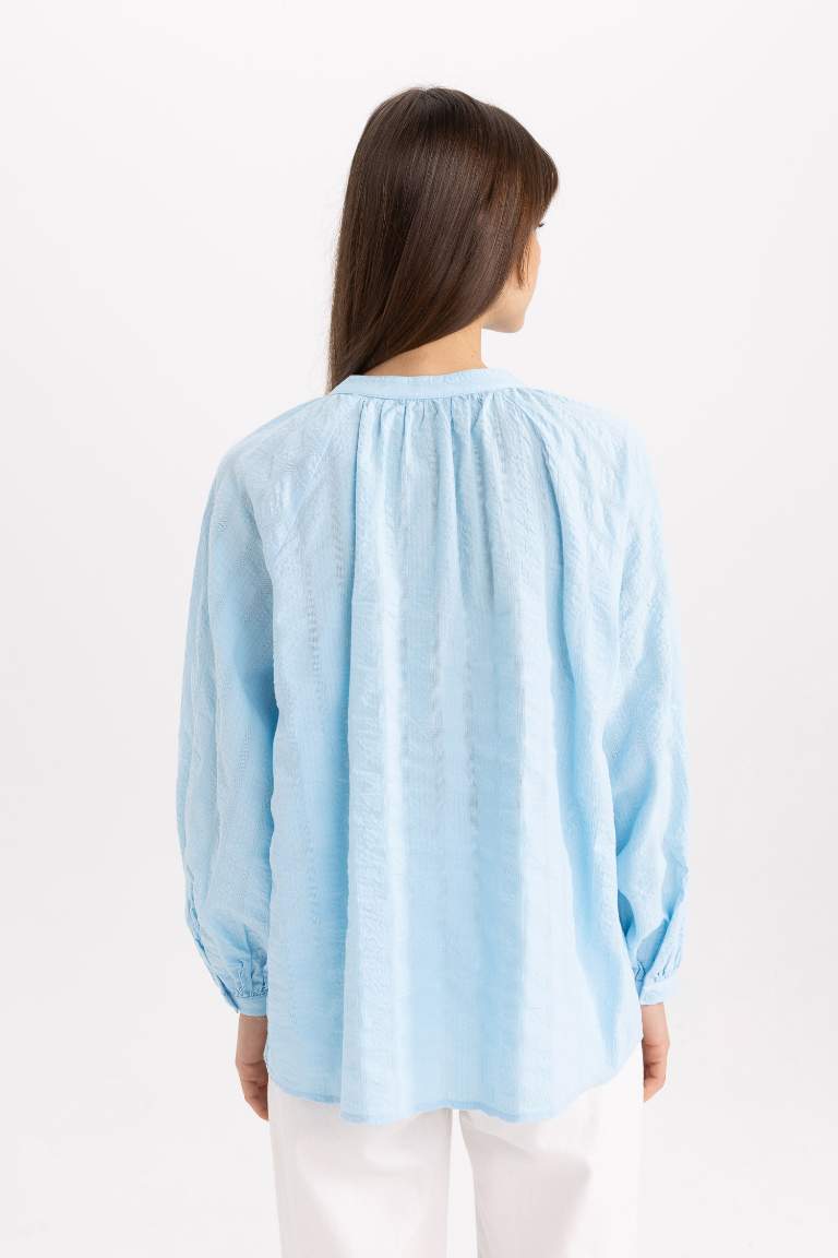 Relax Fit Long Sleeve Tunic