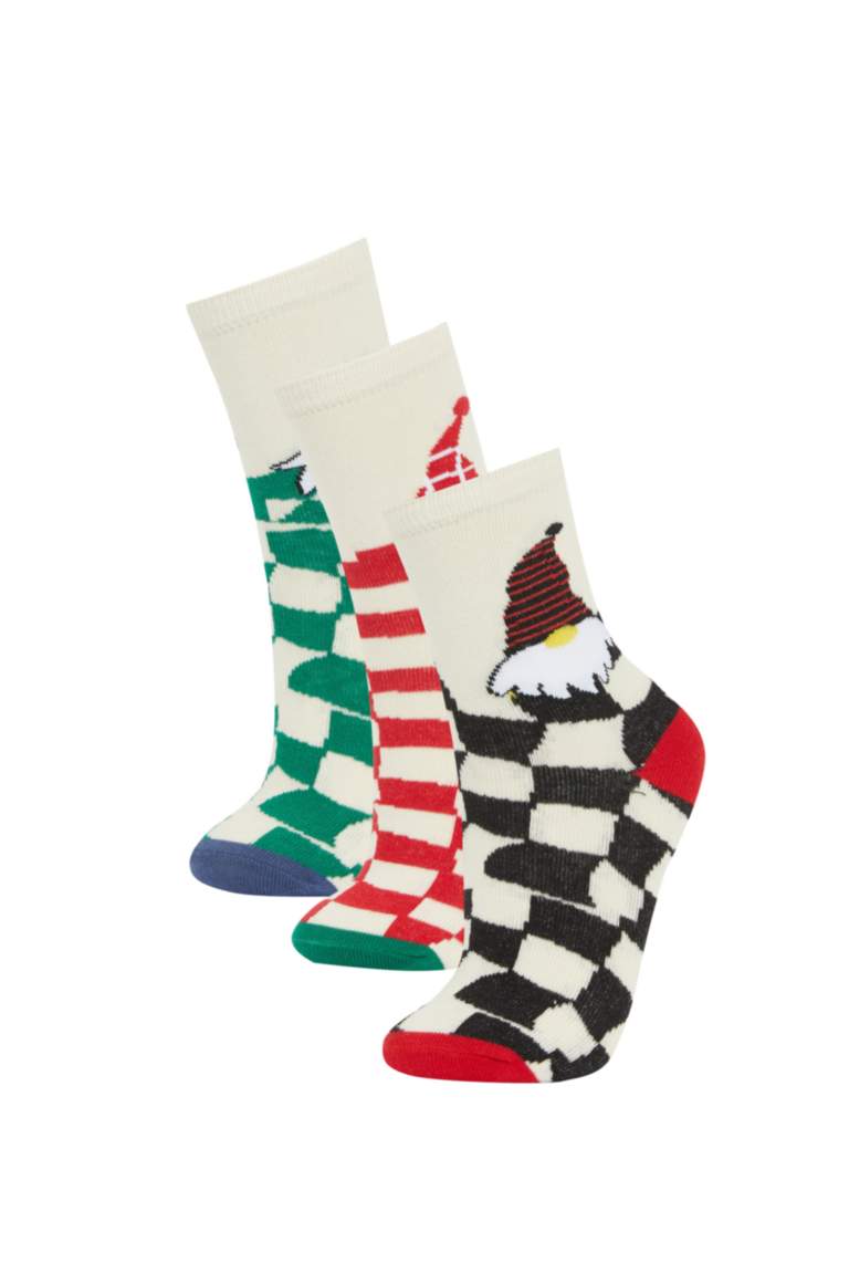Mixed Color Boys & Teens Boy 3 piece Long sock 2992996 DeFacto