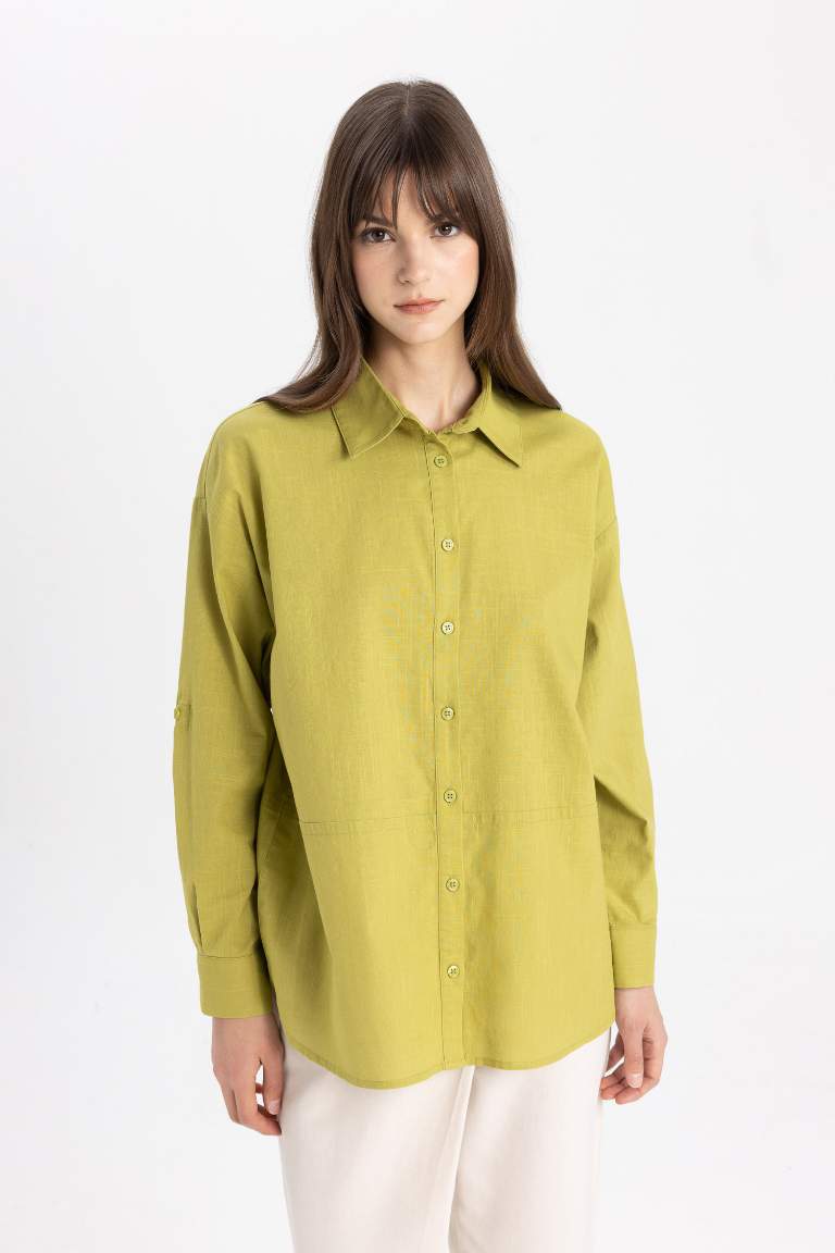Relax Fit Long Sleeve Tunic