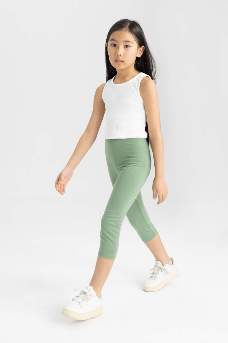 Girl Capri Length Leggings