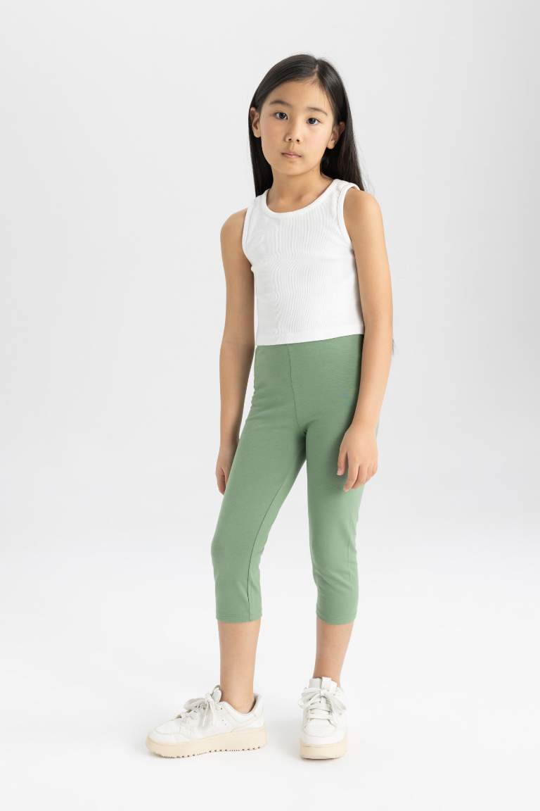 Girl Capri Length Leggings