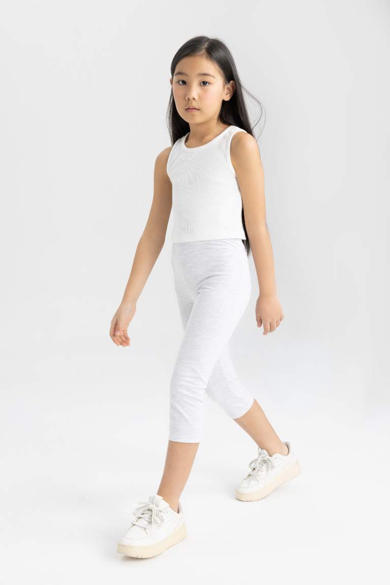 Girl Capri Length Leggings