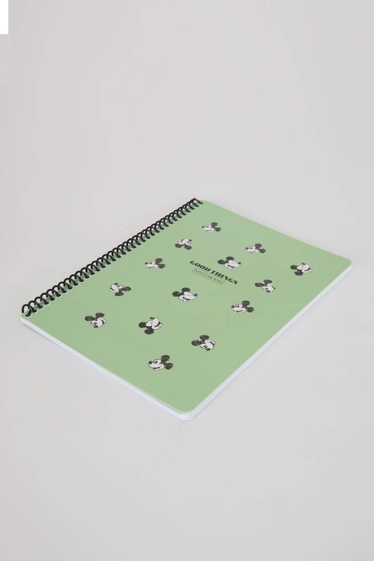 Mickey Mouse Patterned 16;5x22;5 cm Notebook