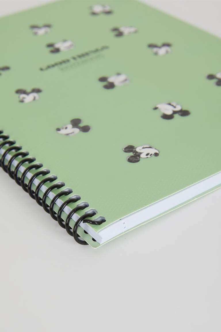 Mickey Mouse Patterned 16;5x22;5 cm Notebook