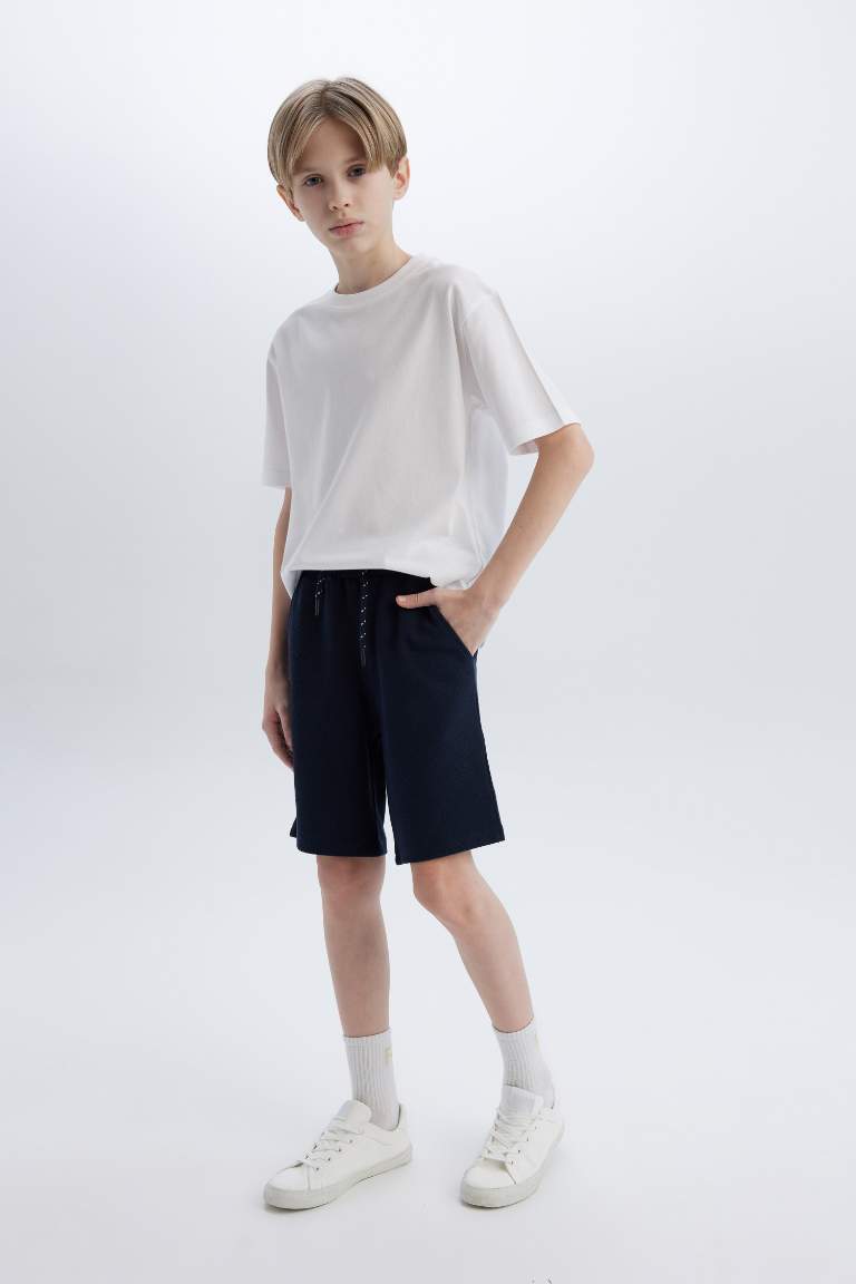 Boy Regular Fit Pique Shorts