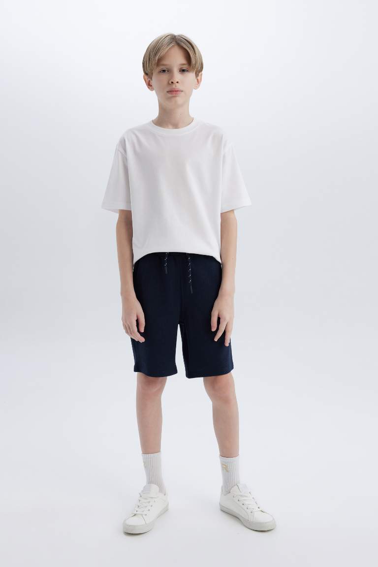 Boy Regular Fit Pique Shorts