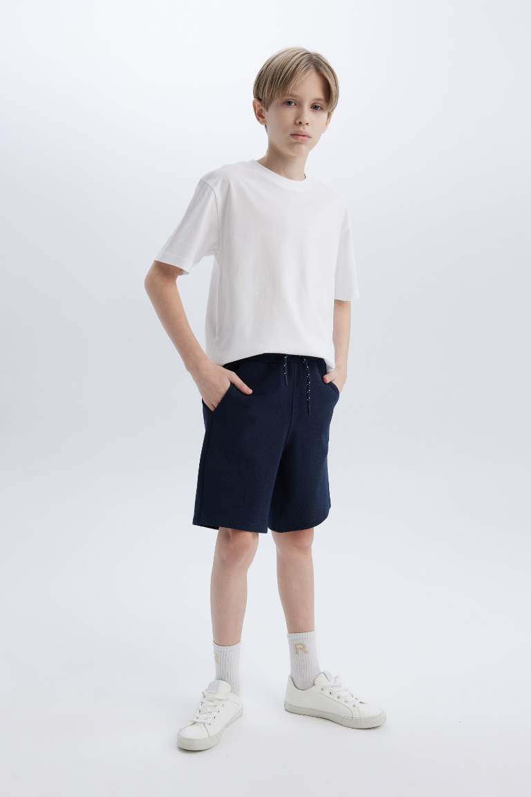 Boy Regular Fit Pique Shorts