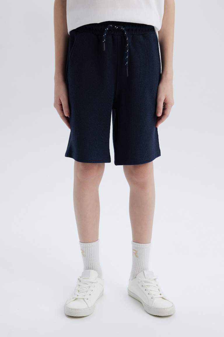 Boy Regular Fit Pique Shorts