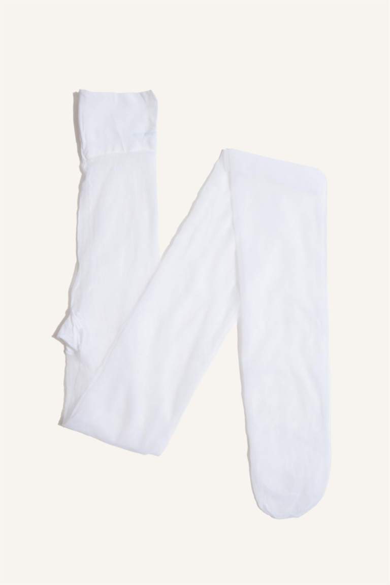 Kadın Beyaz 5 Denye Külotlu Çorap